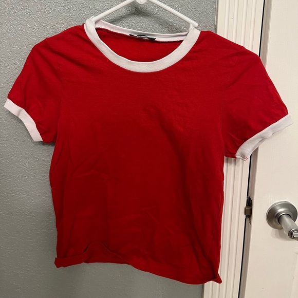 Red boohoo top size 8 - Picture 1 of 2